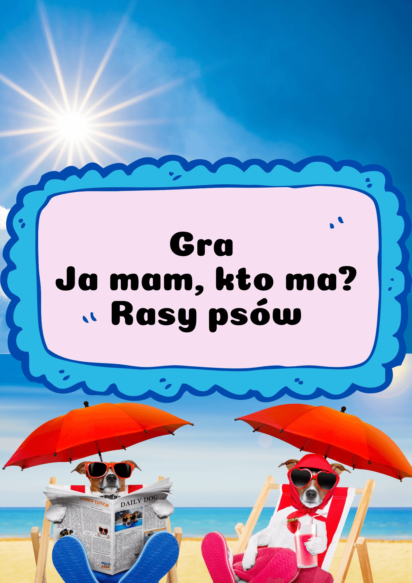 Ja Mam, Kto Ma? – Rasy psów gra PDF - edu - skarbnica.pl