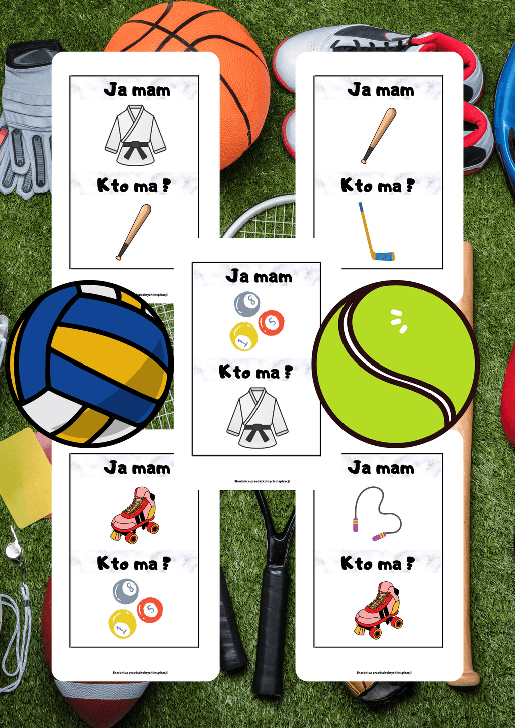 Ja Mam, Kto Ma? – Sport gra PDF - edu - skarbnica.pl