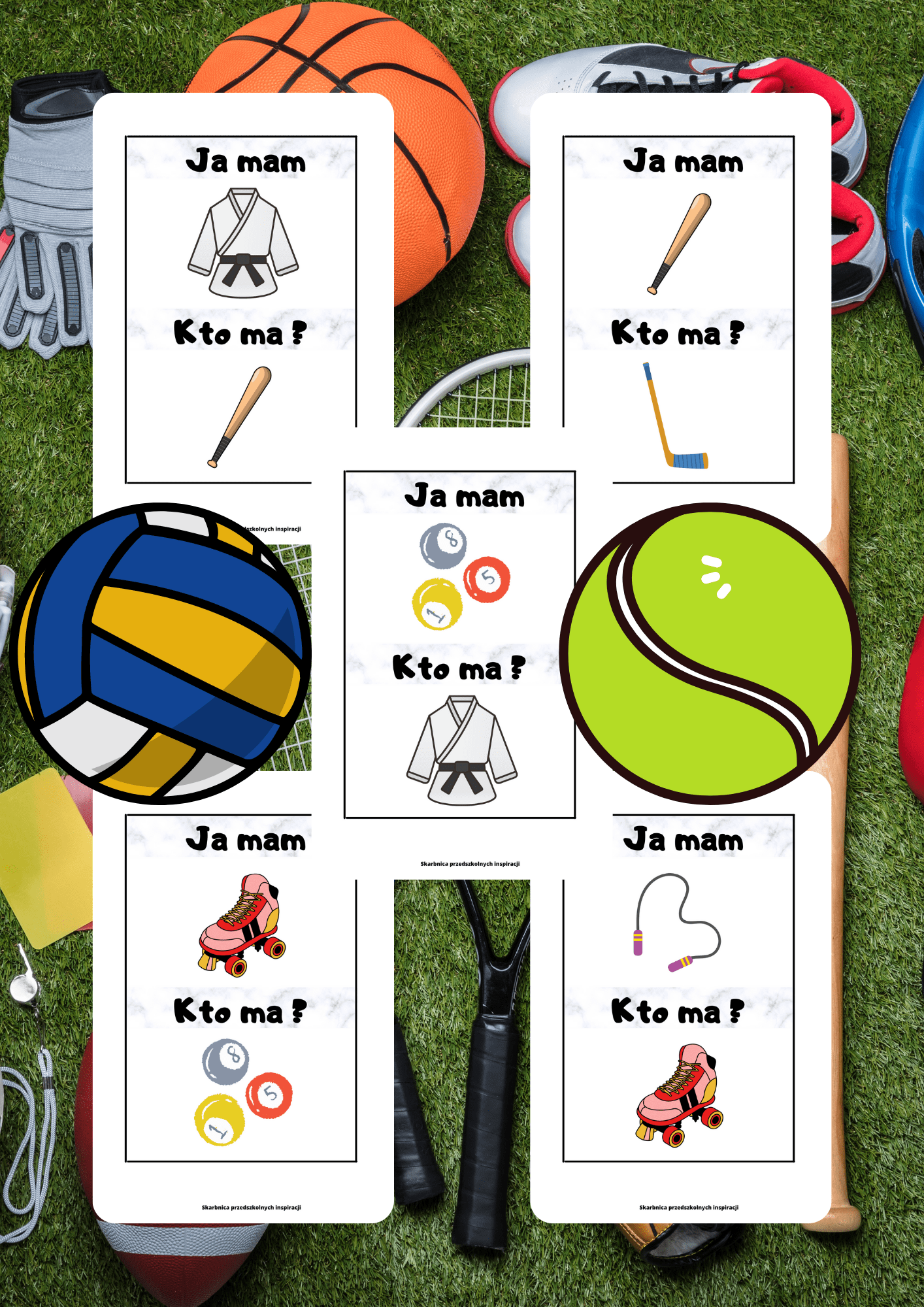 Ja Mam, Kto Ma? – Sport gra PDF - edu - skarbnica.pl