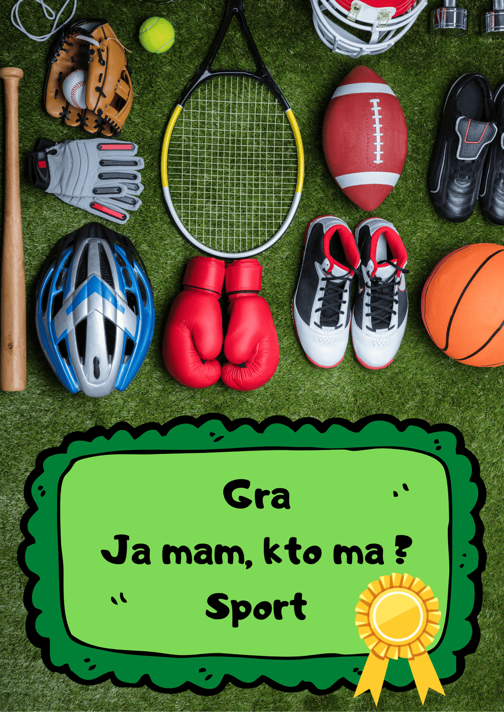 Ja Mam, Kto Ma? – Sport gra PDF - edu - skarbnica.pl
