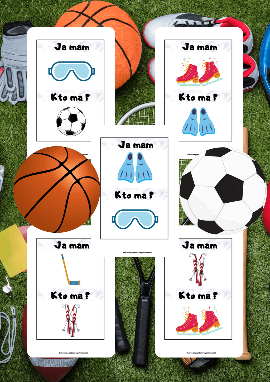 Ja Mam, Kto Ma? – Sport gra PDF - edu - skarbnica.pl