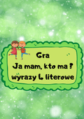 Ja Mam, Kto Ma? – wyrazy 4 literowe - edu - skarbnica.pl