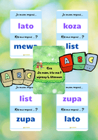 Ja Mam, Kto Ma? – wyrazy 4 literowe - edu - skarbnica.pl