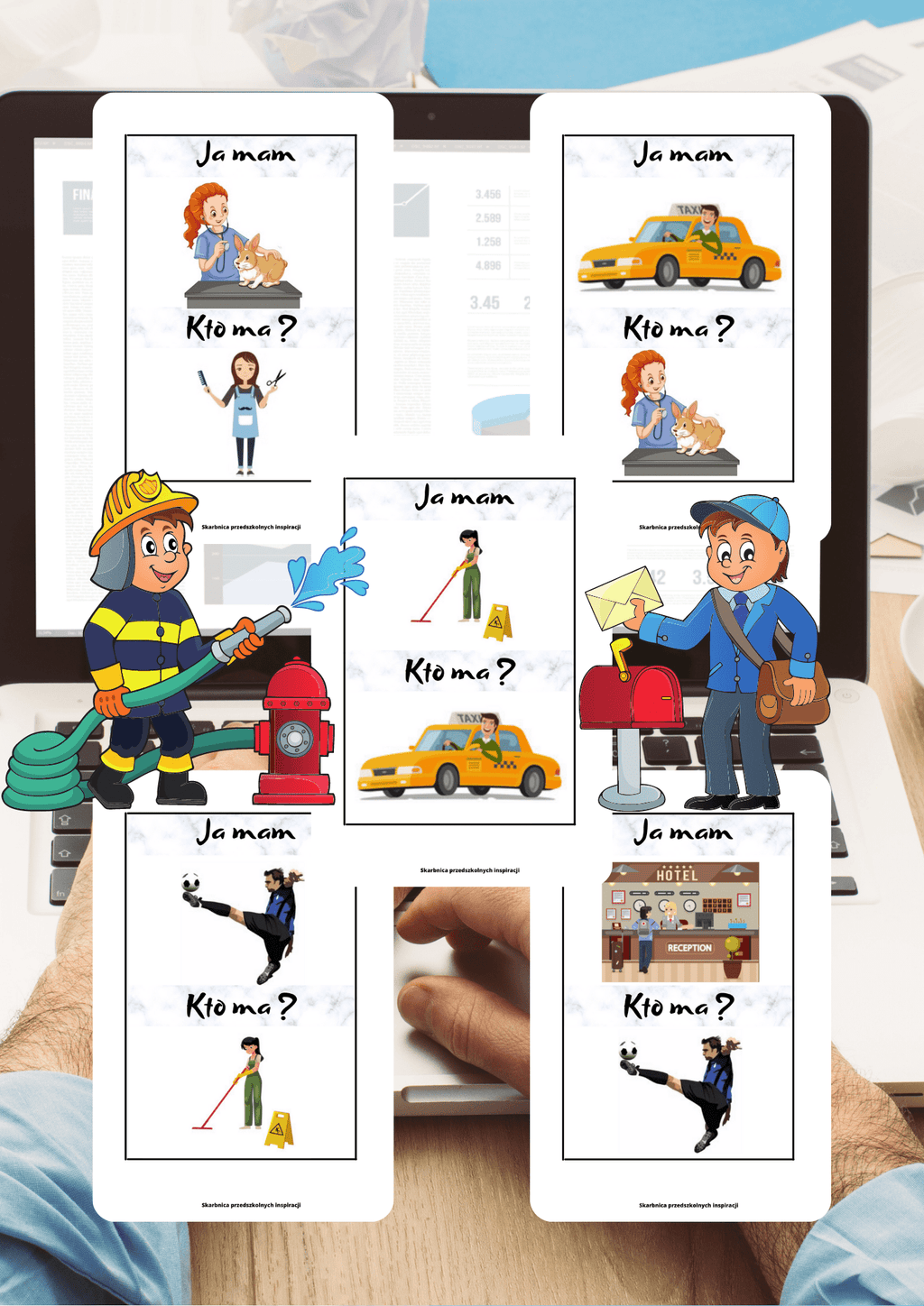 Ja Mam, Kto Ma? – Zawody gra PDF - edu - skarbnica.pl