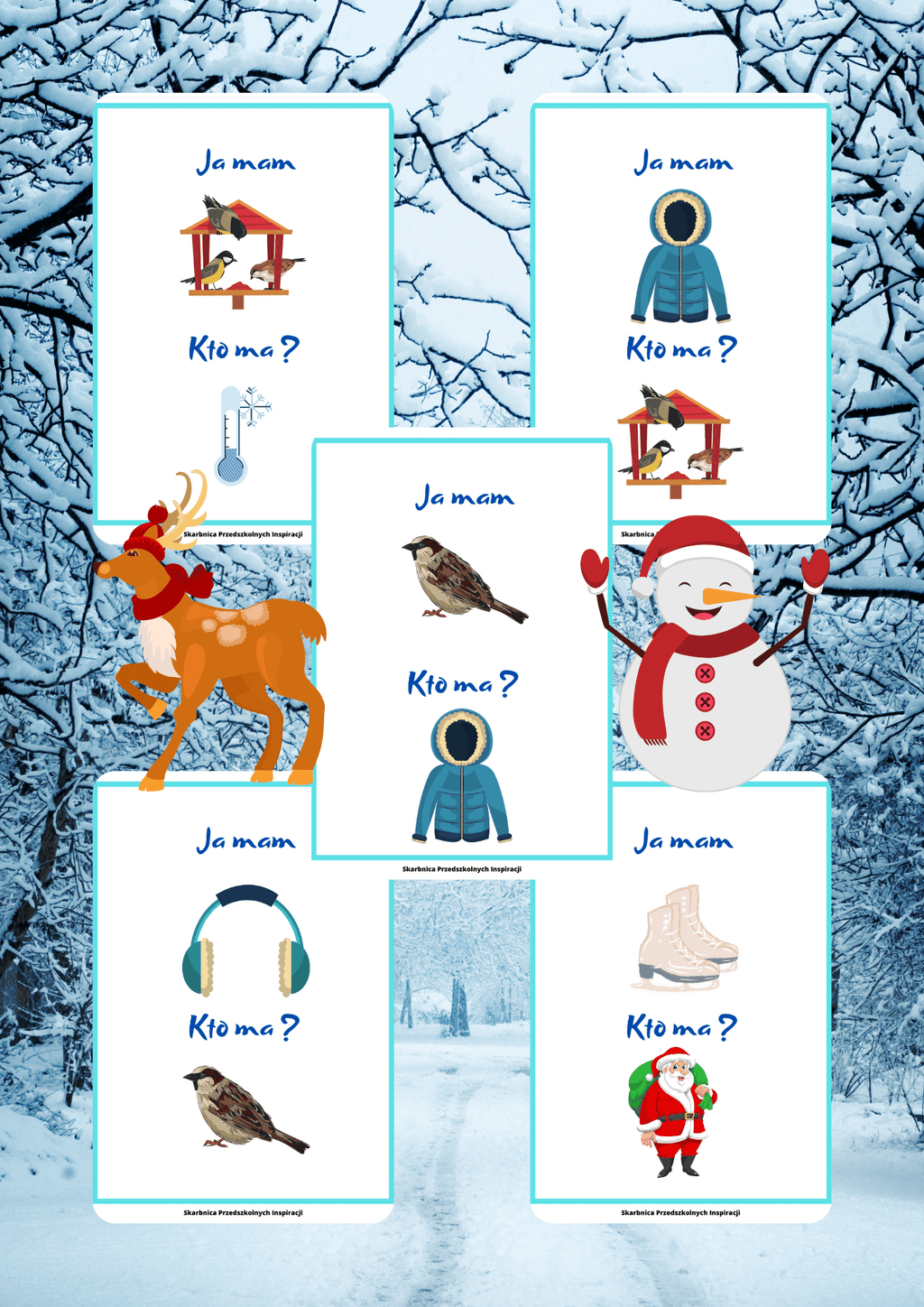 Ja Mam, Kto Ma? – Zima gra PDF - edu - skarbnica.pl