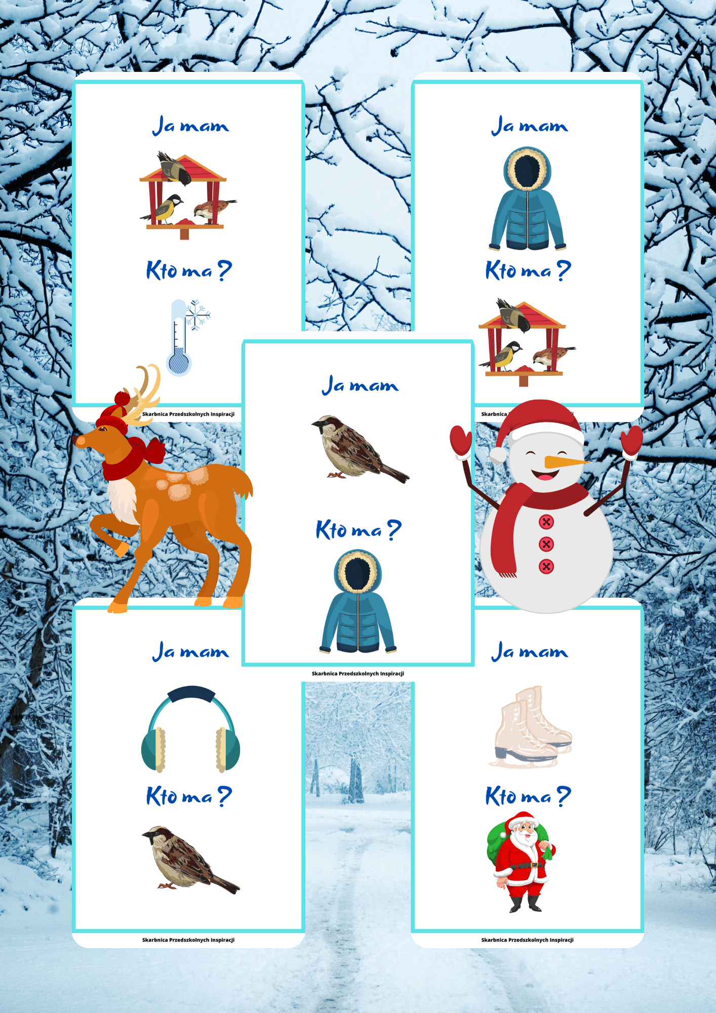 Ja Mam, Kto Ma? – Zima gra PDF - edu - skarbnica.pl
