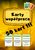 Karty - Współpraca PDF dla dzieci - edu - skarbnica.pl