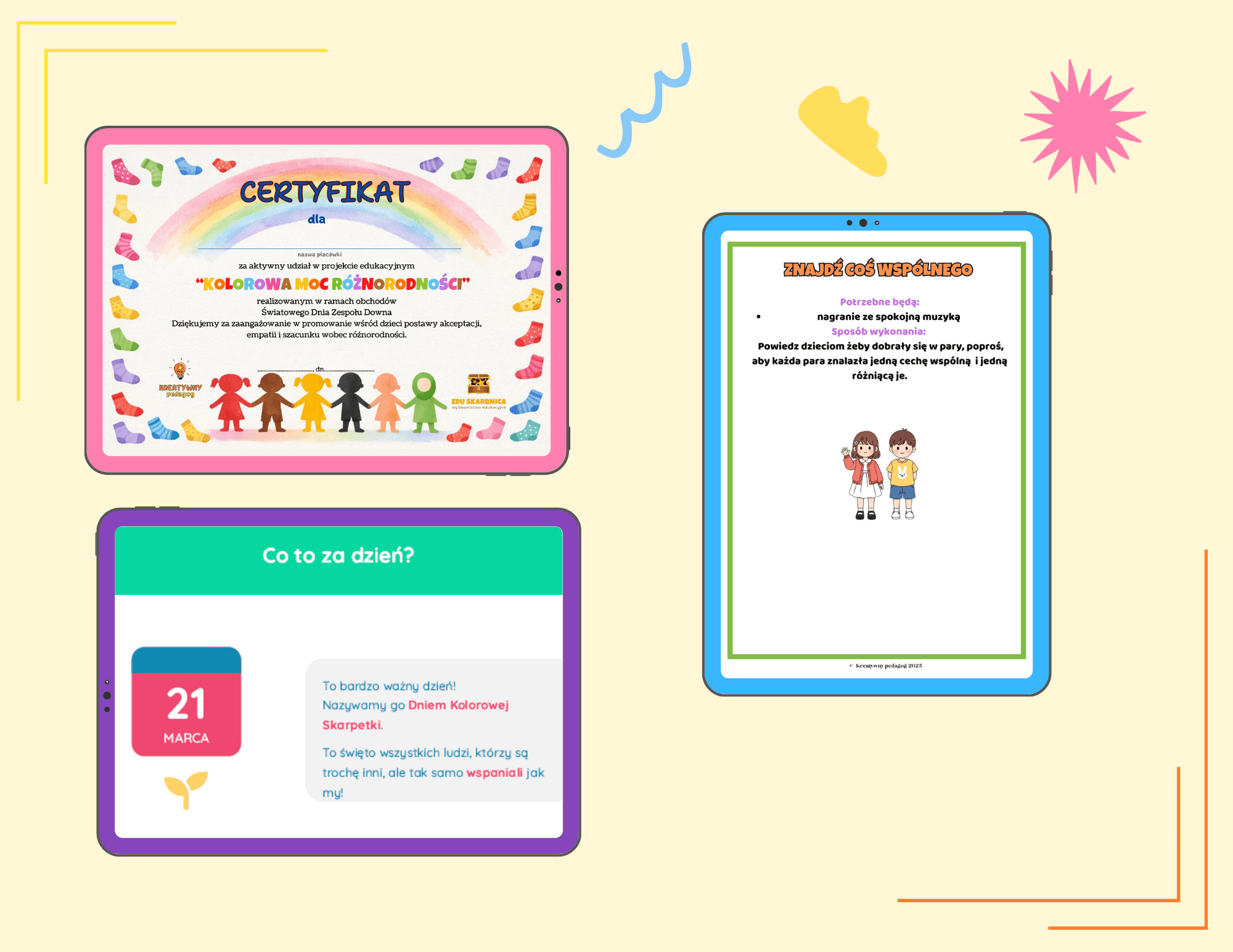 „Kolorowa moc różnorodności” - projekt edukacyjny - edu - skarbnica.pl