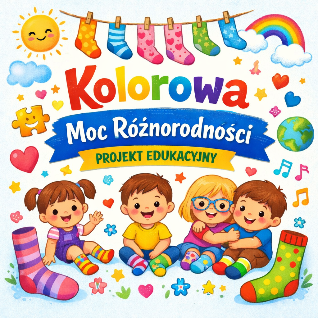 „Kolorowa moc różnorodności” - projekt edukacyjny - edu - skarbnica.pl