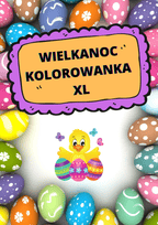 Kolorowanka XL - Wielkanoc PDF - edu - skarbnica.pl