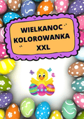 Kolorowanka XXL - Wielkanoc PDF - edu - skarbnica.pl