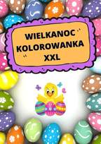 Kolorowanka XXL - Wielkanoc PDF - edu - skarbnica.pl