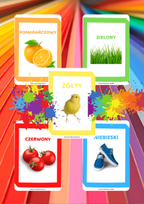 Kolory zestaw edukacyjny dla dzieci - edu - skarbnica.pl