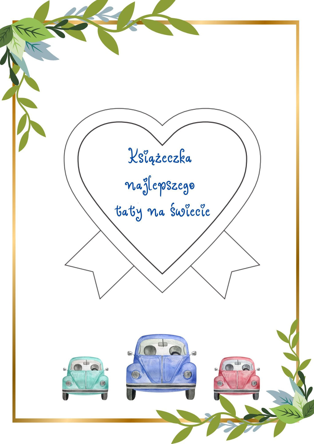 Książeczka najlepszego taty na świecie - edu - skarbnica.pl