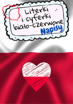Literki i cyferki - wzór polska - edu - skarbnica.pl