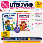 Literownik - zeszyt do wprowadzania liter