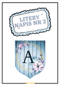 LITERY NAPIS NR 2 PDF dla dzieci - edu - skarbnica.pl