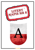 LITERY NAPIS NR 8 PDF dla dzieci - edu - skarbnica.pl
