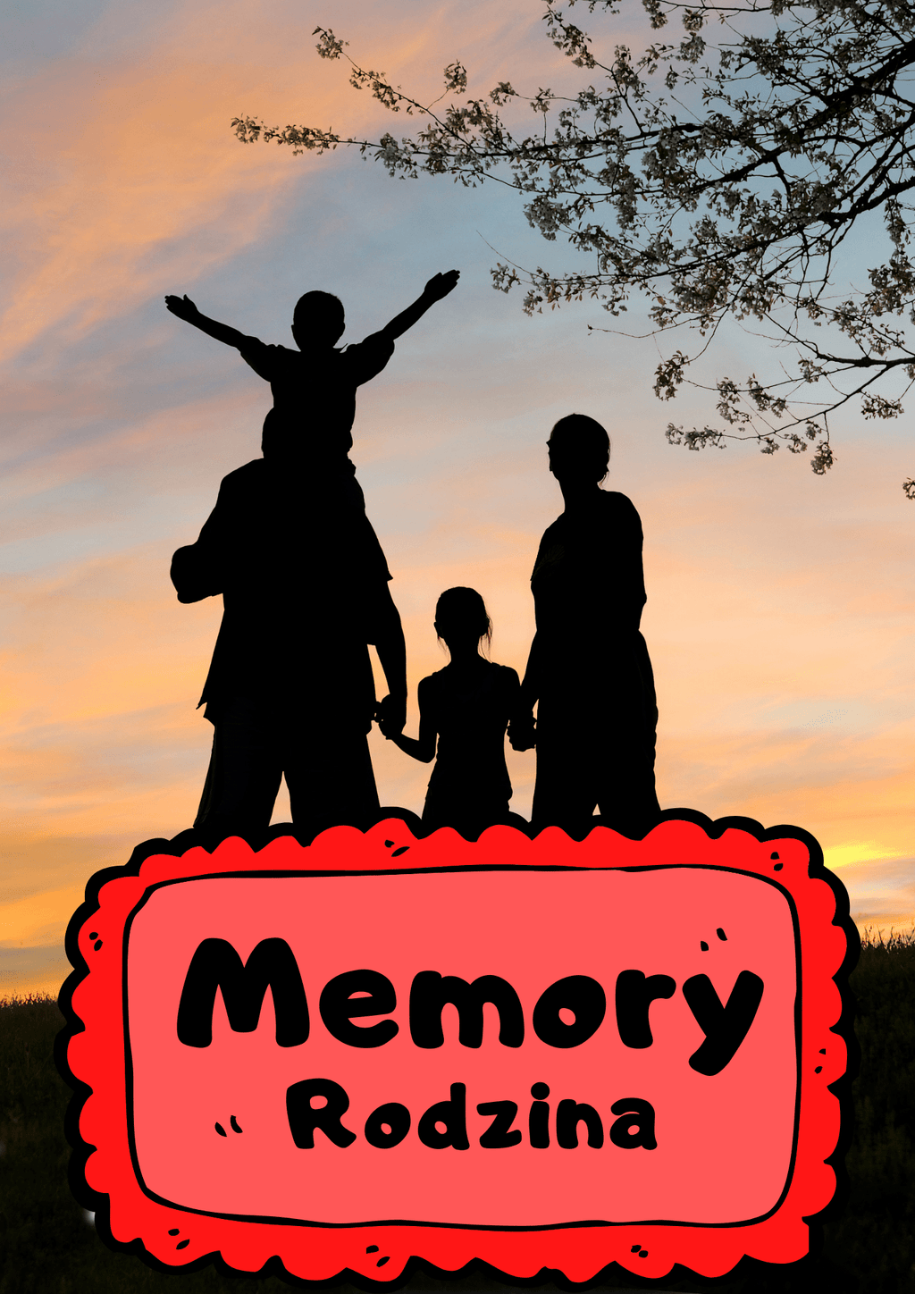 Memory - rodzina gra PDF dla dzieci - edu - skarbnica.pl