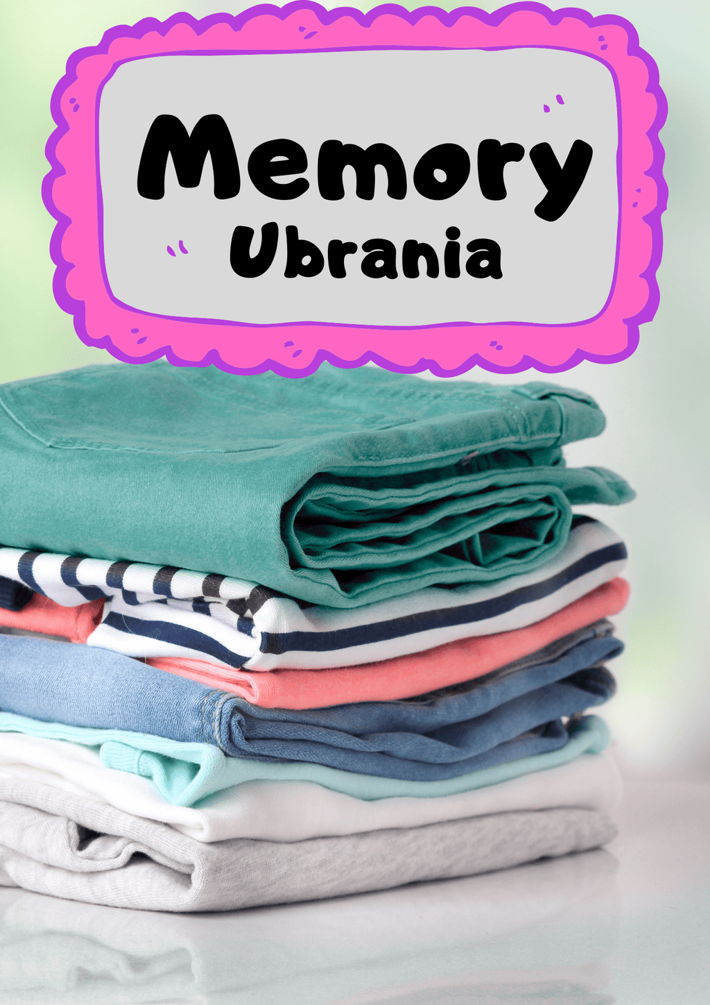 Memory - ubrania gra PDF dla dzieci - edu - skarbnica.pl