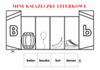 Mini książeczki literkowe - zestaw PDF - edu - skarbnica.pl