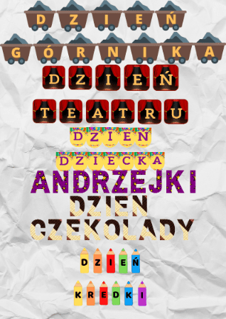 Napisy zestaw edukacyjny PDF dla dzieci - edu - skarbnica.pl