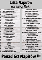 Napisy zestaw edukacyjny PDF dla dzieci - edu - skarbnica.pl