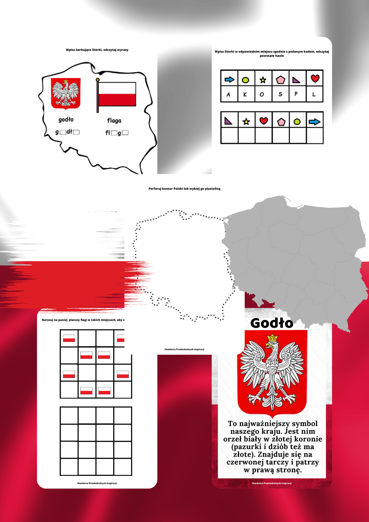 Narodowe święta zestaw PDF dla dzieci - edu - skarbnica.pl