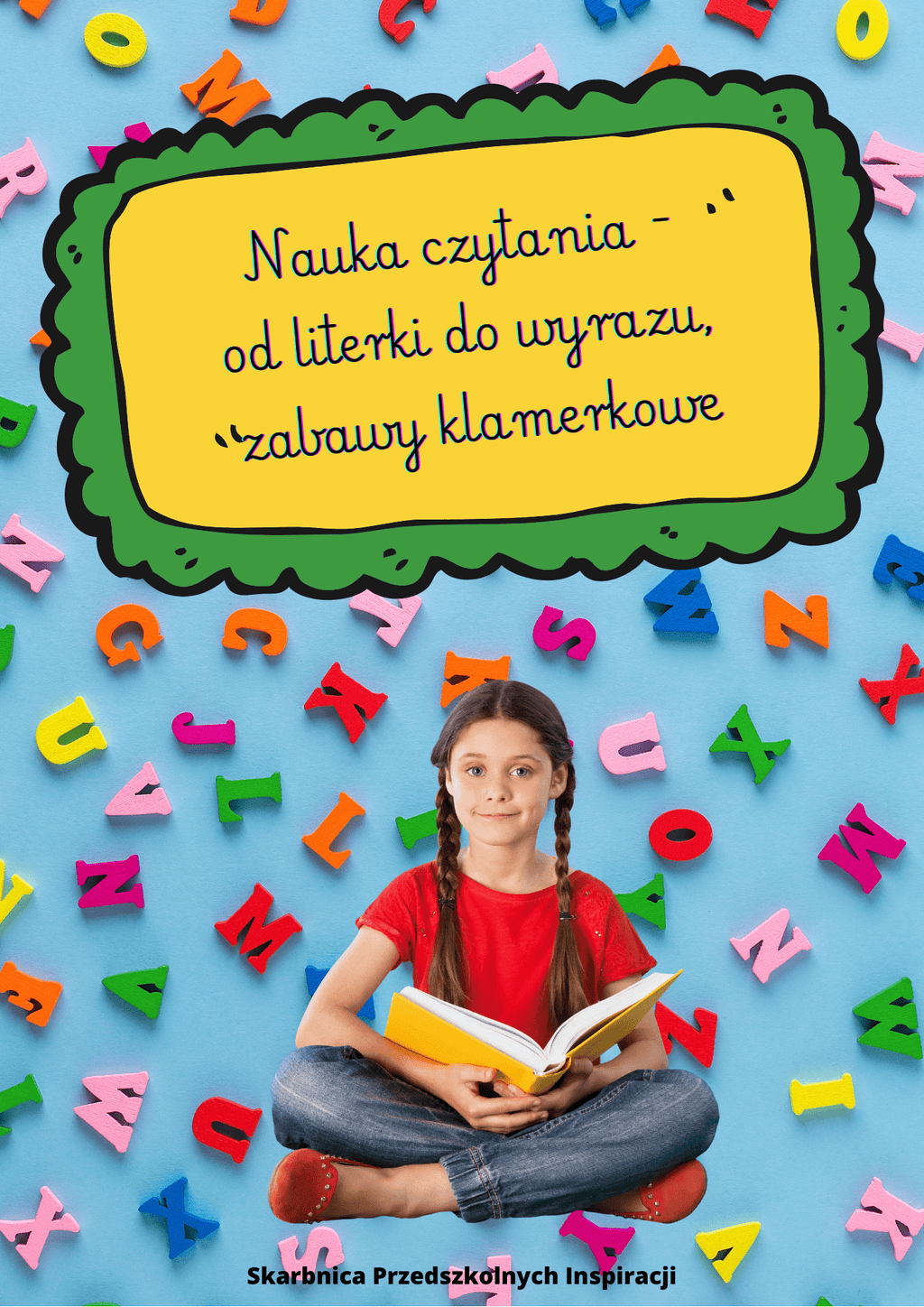 Nauka czytania - od literki do wyrazu - edu - skarbnica.pl