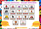 Nauka czytania sylabowego dla dzieci - edu - skarbnica.pl
