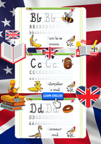 Nauka Pisania (j. angielski) My first Alphabet WorkSheets - edu - skarbnica.pl