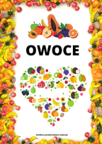 Owoce zestaw PDF do nauki dzieci - edu - skarbnica.pl