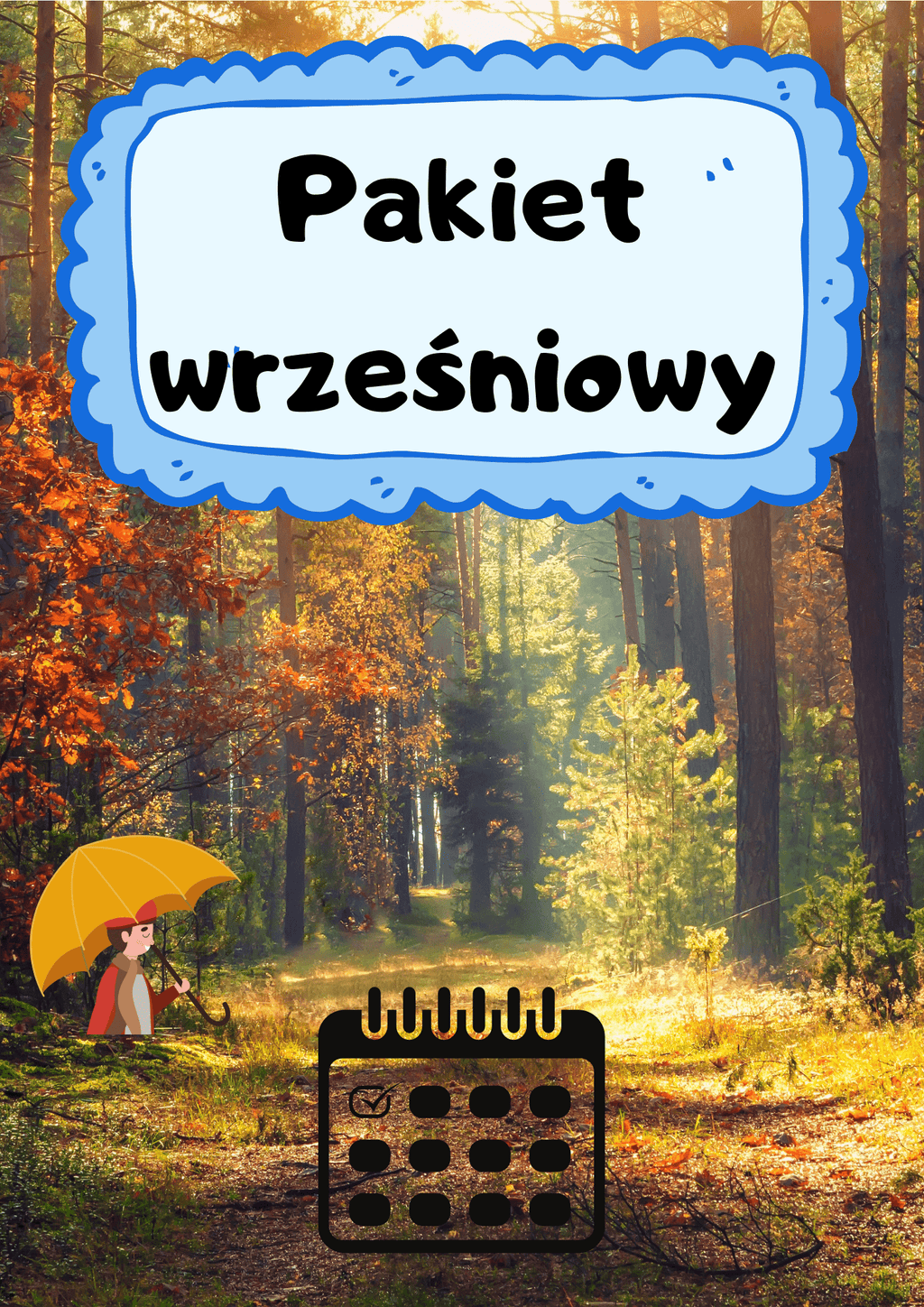 Pakiet wrześniowy zestaw dla dzieci - edu - skarbnica.pl