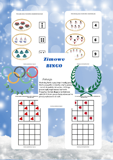 Pakiet Zimowy zestaw dla dzieci - edu - skarbnica.pl