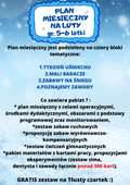 Plan miesięczny na luty dla dzieci - edu - skarbnica.pl
