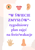PLAN PRACY - FERIE / WAKACJE PDF - edu - skarbnica.pl