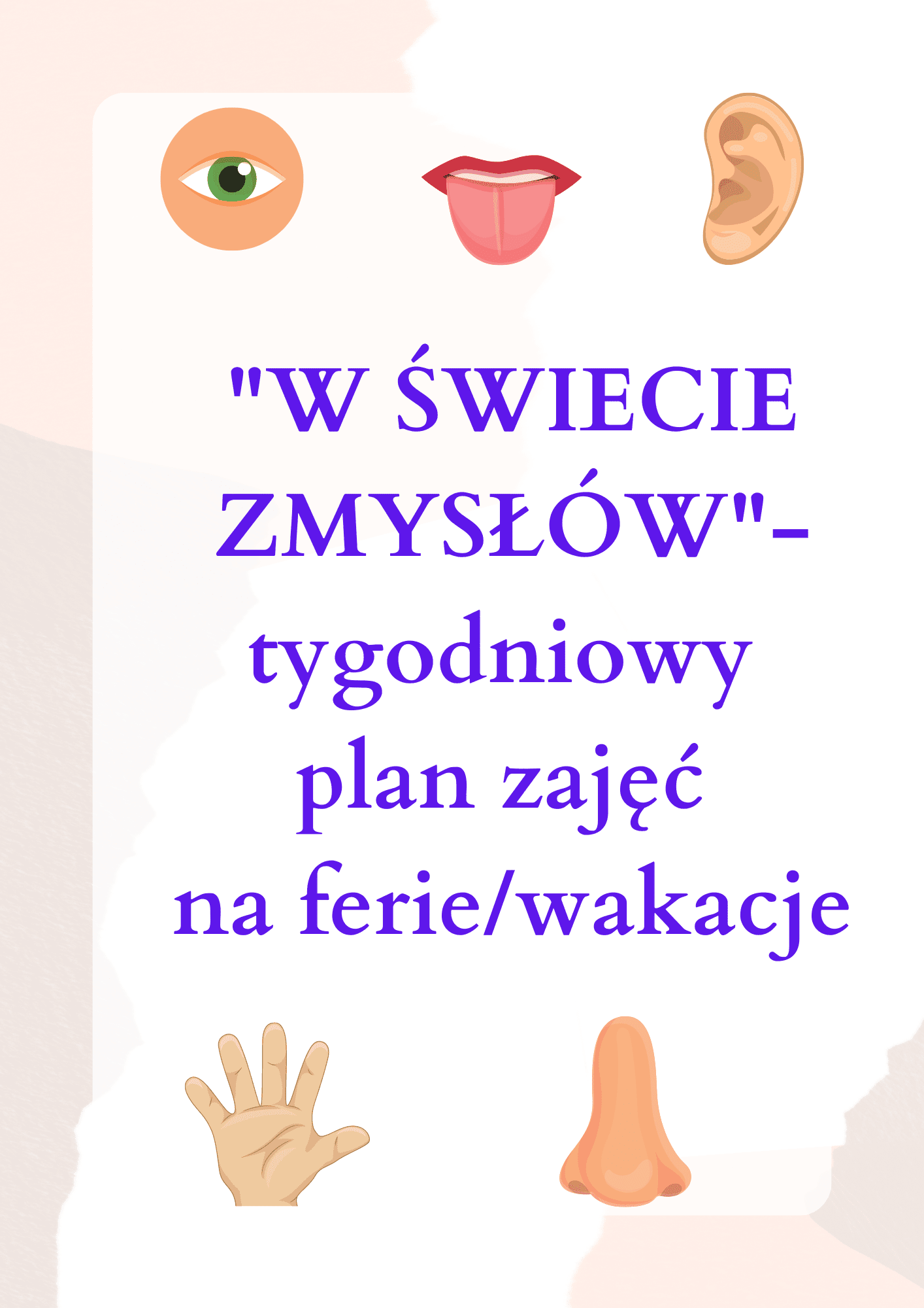 PLAN PRACY - FERIE / WAKACJE PDF - edu - skarbnica.pl
