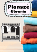 Plansze - Ubrania dla dzieci PDF - edu - skarbnica.pl