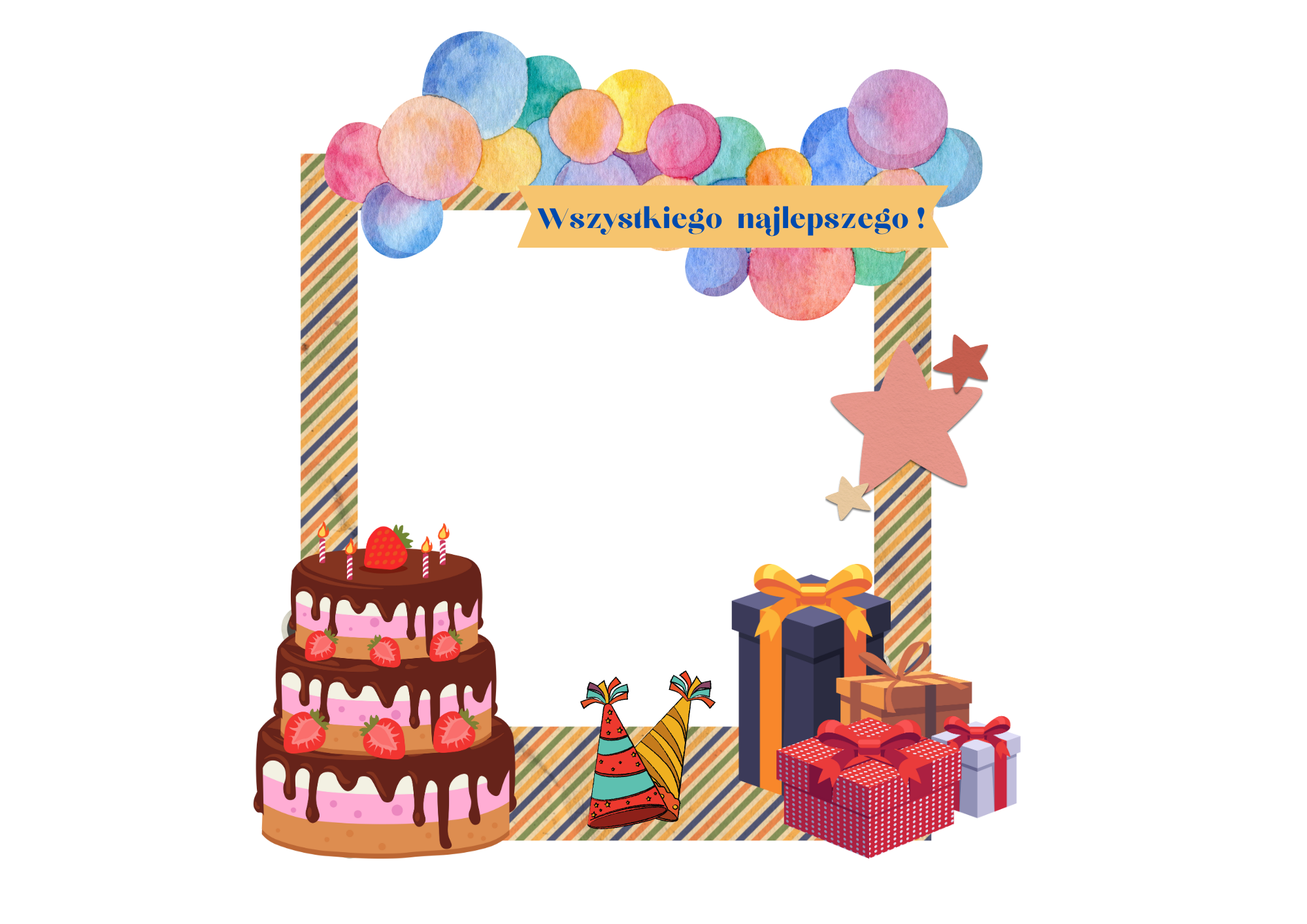 Fotoramka urodziny