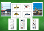 Pojazdy i środki transportu zestaw PDF dla dzieci - edu - skarbnica.pl