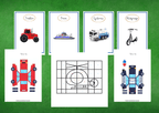 Pojazdy i środki transportu zestaw PDF dla dzieci - edu - skarbnica.pl