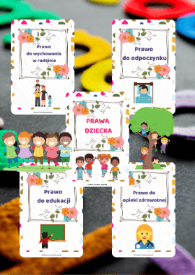 Prawa dziecka zestaw dla dzieci - edu - skarbnica.pl