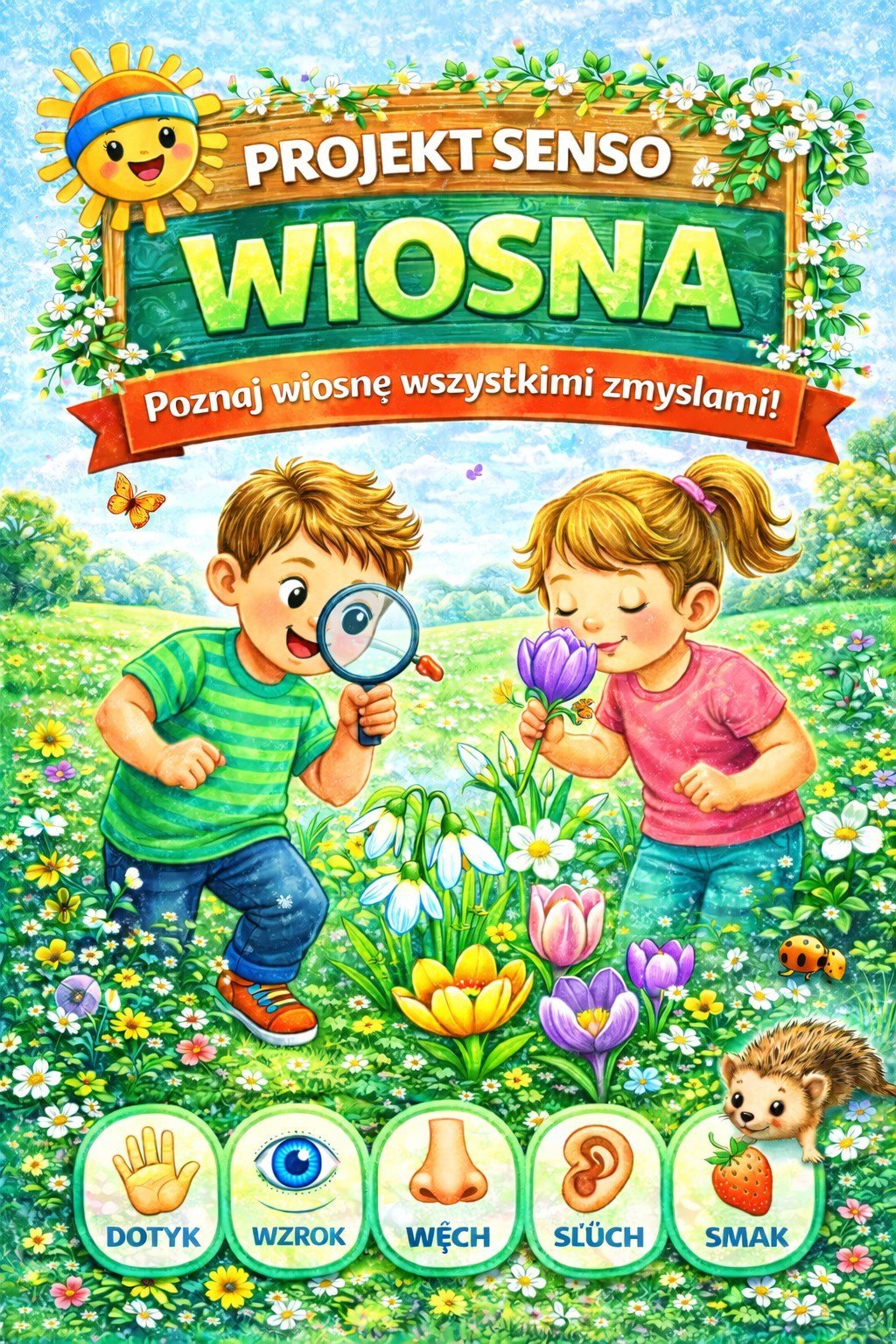 Projekt edukacyjny SENSO WIOSNA - edu - skarbnica.pl