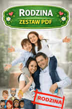 Rodzina zestaw edukacyjny dla dzieci - edu - skarbnica.pl