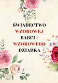 Świadectwo Wzorowego Dziadka i Babci - edu - skarbnica.pl