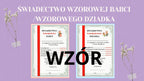 Świadectwo Wzorowego Dziadka i Babci - edu - skarbnica.pl