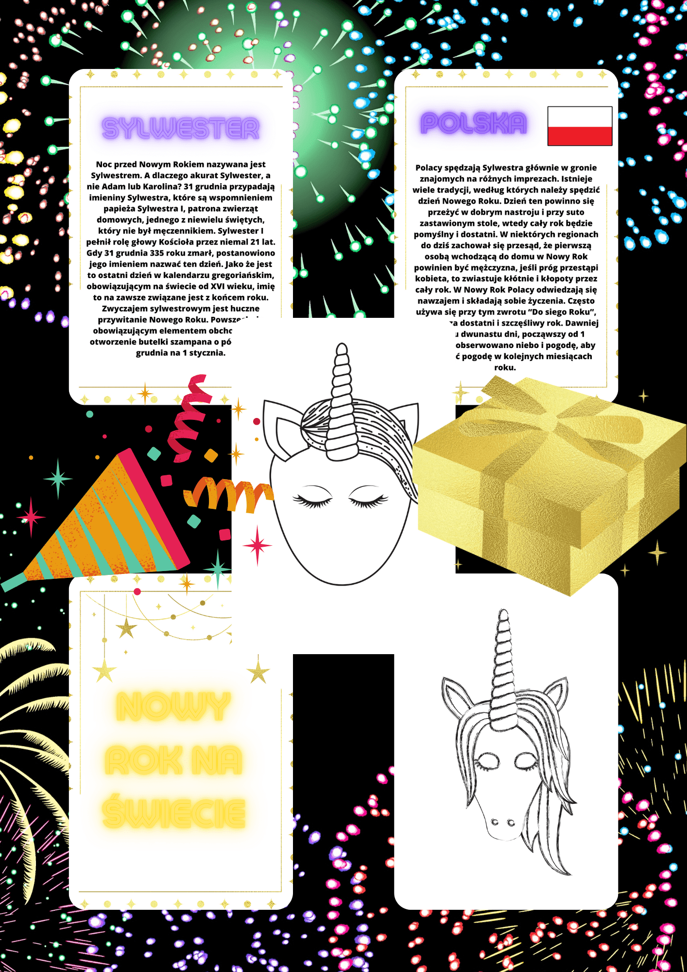 Sylwester - zestaw PDF + scenariusz - edu - skarbnica.pl