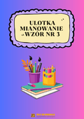 Ulotka mianowanie - wzór NR 3 dla nauczycieli - edu - skarbnica.pl