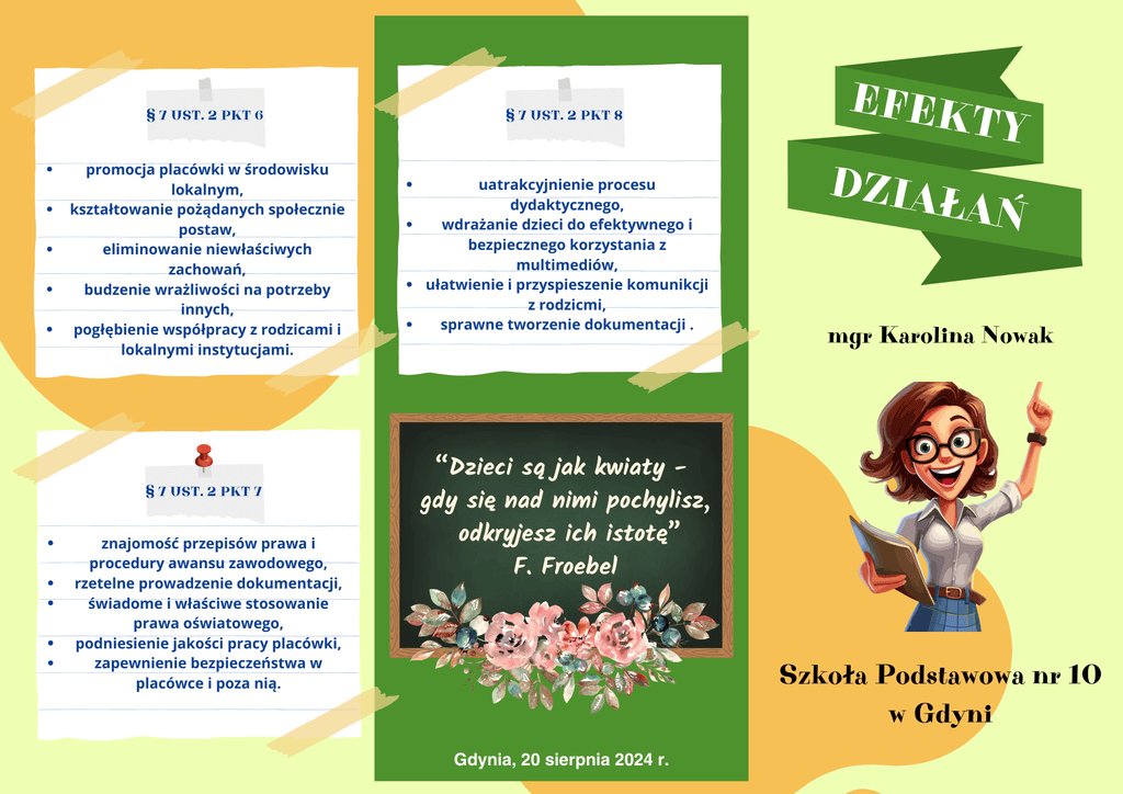 Ulotka mianowanie - wzór NR 4 dla nauczycieli - edu - skarbnica.pl
