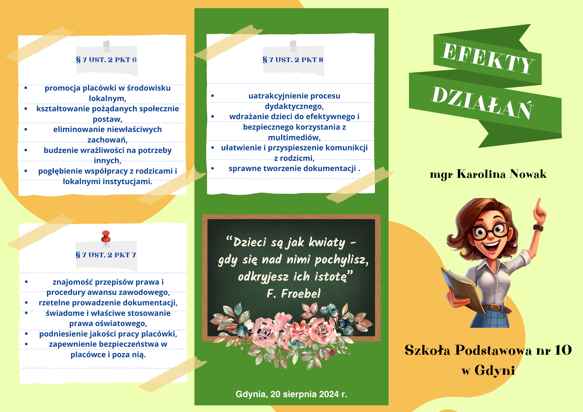 Ulotka mianowanie - wzór NR 4 dla nauczycieli - edu - skarbnica.pl